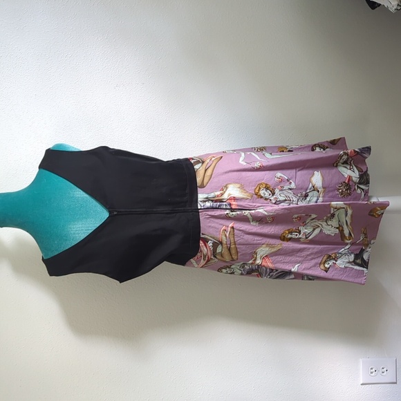 Zombie pinup girl dress RARE - Picture 5 of 6